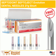 SEPTODONT SEPTOJECT Evolution DENTAL NEEDLES 27g Short